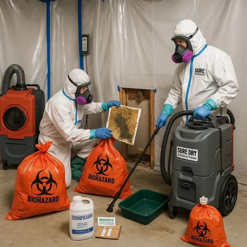 Contaminated Water Handling Protocols process in Osprey, FL